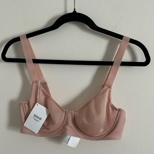 Wolford Sheer Touch Underwired Bra for Women 34C Rosepowder NWT